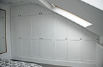 fiited attic cupboards